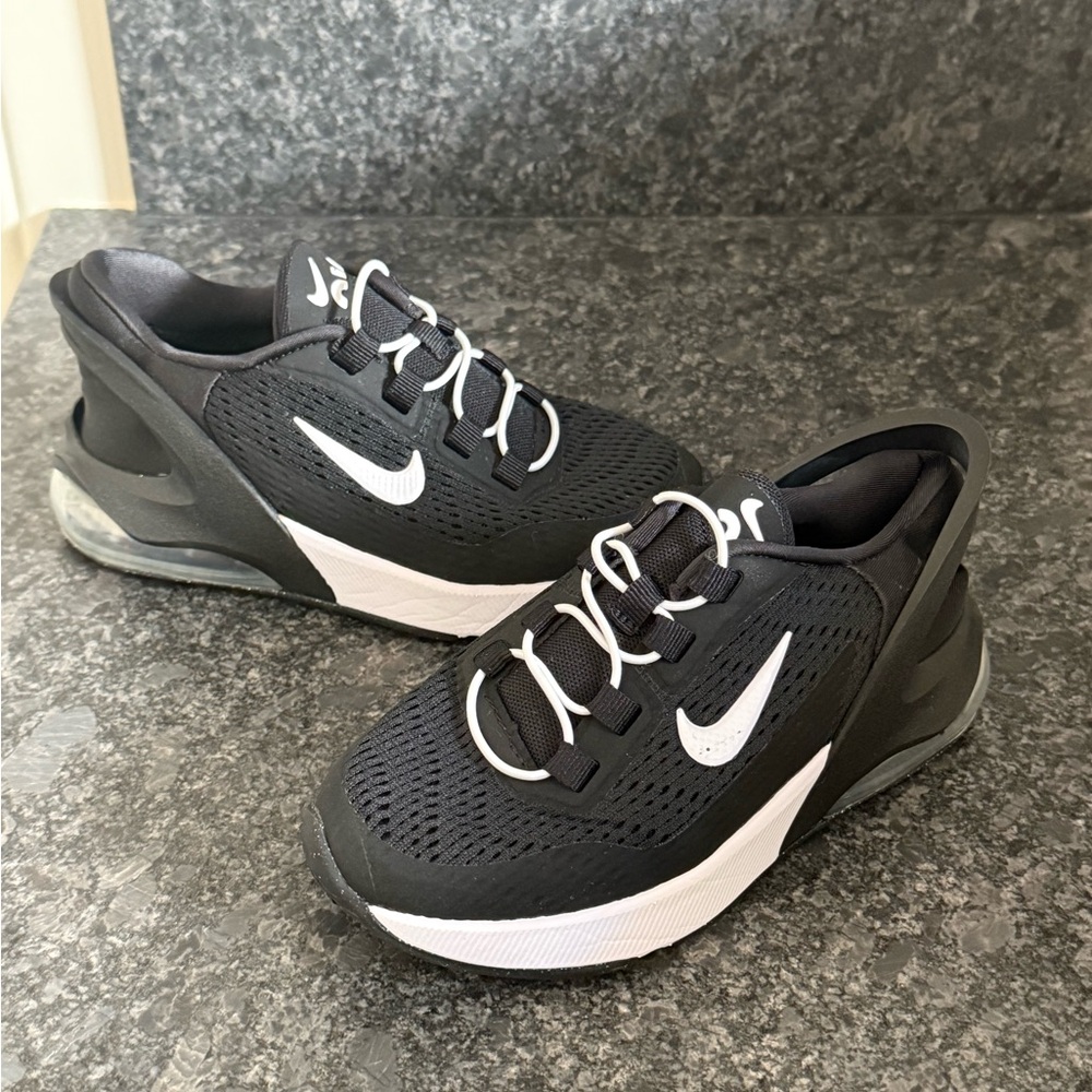 Nike Kids Air Zoom Running Shoes – Black/White